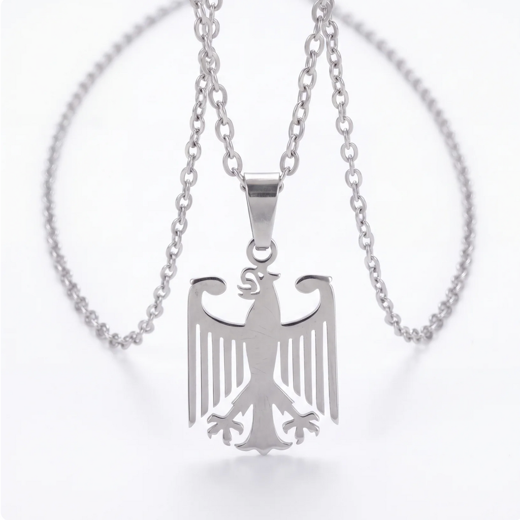 Deutschland Kette – Bundesadler im Lorbeerkranz