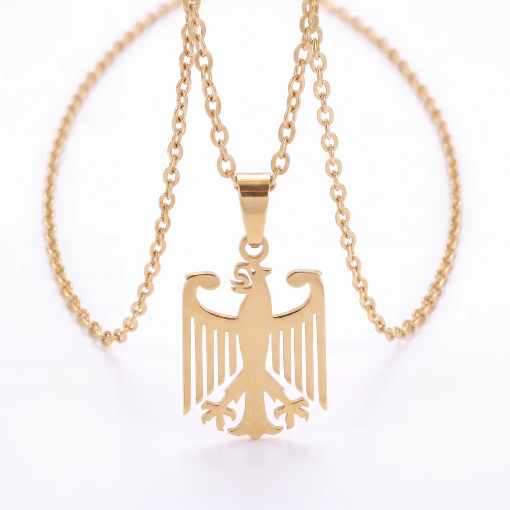 Deutschland Kette – Bundesadler im Lorbeerkranz